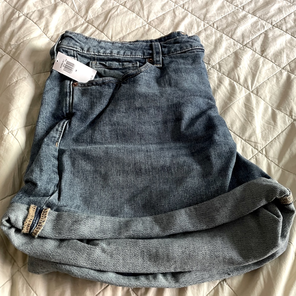 Jean Shorts. Size 16.